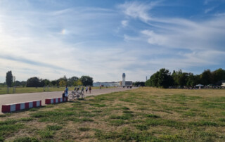 Blick über das Tempelhofer Feld